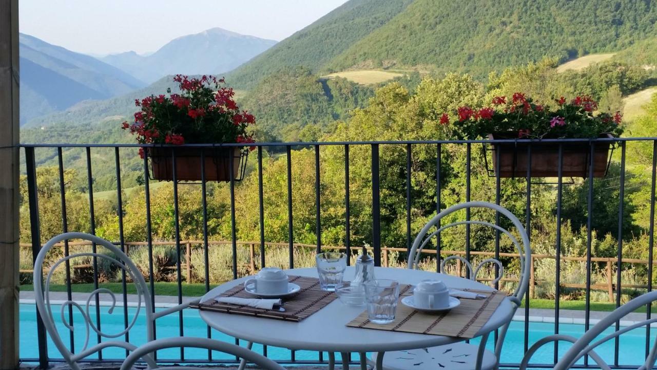 Agriturismo Roccagelli Vallo di Nera المظهر الخارجي الصورة